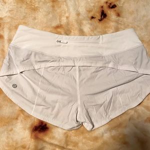 White 2.5 Low Rise Speed Ups Size 6